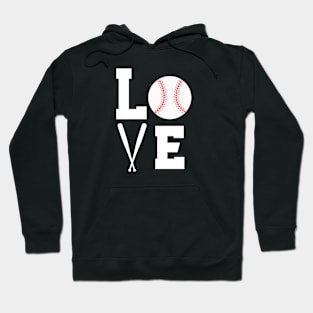 Love baseball Hoodie